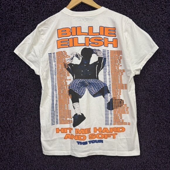 Billie Eilish Hit Me Hard & Soft Tour Bedroom Pop T-Shirt S - Picture 1 of 4